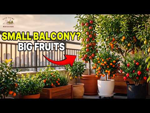 5 Container Dwarf Fruit Trees That Provide The Most Harvest For Small Balconies