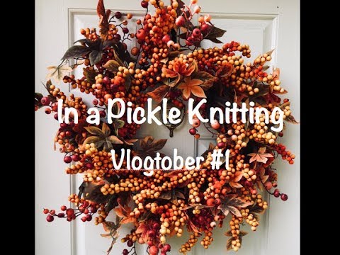 In a Pickle Knitting Vlogtober #1