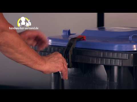 Mülltonnen-Klemmschloß