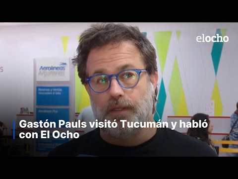 GASTÓN PAULS BRINDÓ UNA CHARLA EN LAS TALITAS SOBRE LAS ADICCIONES