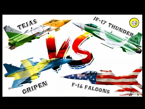 JF-17 Vs Hal Tejas Vs Gripen-E ( Light Combat Aircraft Comparison - 2017 )
