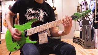 Video thumbnail for NAMM 2019 | Ibanez RGR5227MFX Prestige 7 String | Playthrough (Bare Knuckle Brute Force 7) by ChoptonesOfficial