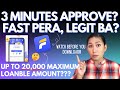 Fast Pera 3 Minutes Loan App - Legit Ba?