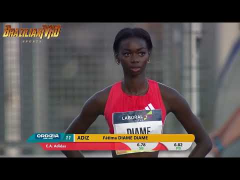 Fatima Diame vs Evelise Veiga - Long Jump - Ortizia Meeting 2025