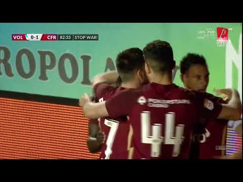 GOOOL! FC Voluntari - CFR Cluj 0-1. Boateng marchează un gol crucial pe final de meci
