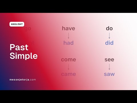 Past Simple | Koha e Shkuar | Gramatikë | Anglisht | Gjuhë