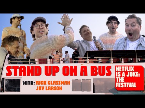 Stand Up Comedy on a Bus - Rick Glassman & Jay Larson