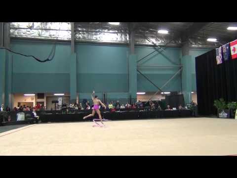 Danielle Prince - Ribbon Final - 2012 Kellogg's Pacific Rim Championships