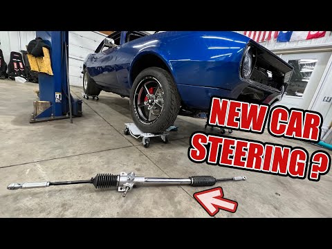 Flaming River Rack and Pinion Install in Twin Turbo Camaro