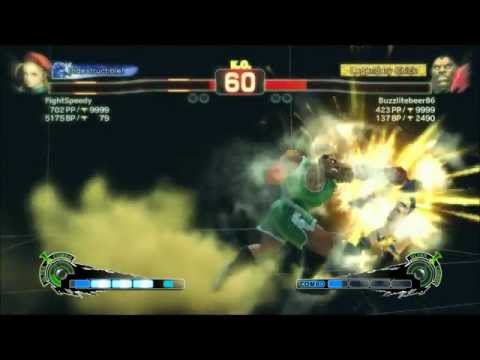 First Real online Matches Super Street Fighter 4 AE PC vs Fightspeedy [Cammy]
