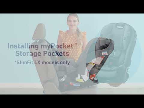 How to Install the Graco® SlimFit LX 3-in-1 Car Seat in rear-facing mode