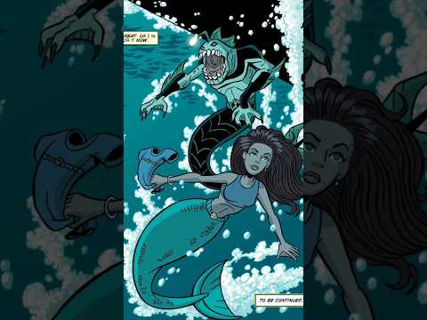 BEN 10 | MERMAID AND RIPJAWS | #ben10 #ben10omniverse #ben10alienforce #ben10classic #comic #shorts
