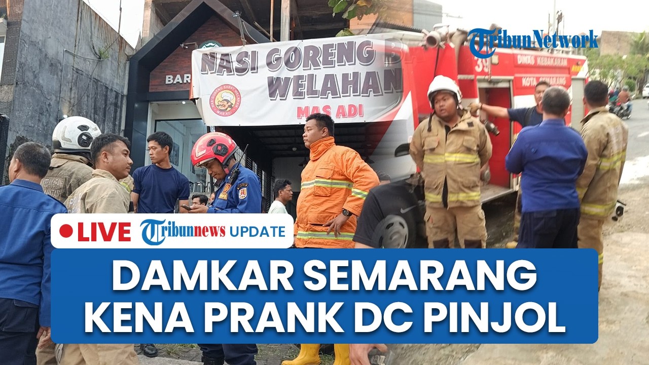 LIVE: Damkar Semarang Polisikan DC Pinjol Prank Buat Laporan Palsu Kebakaran, Pelaku Minta Maaf