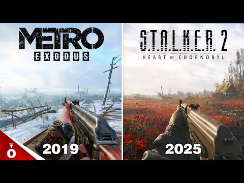 STALKER 2: Heart of Chornobyl vs. Metro Exodus: PS5 Version Comparison