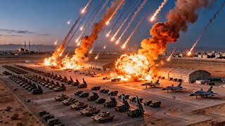 Live! America and Israel attacked Iranian military bases with 15.000 of missiles, arma 3