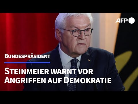 Steinmeier ruft zur Verteidigung der Demokratie auf | AFP