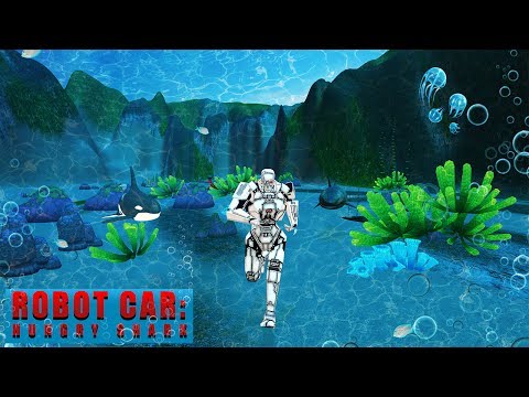Robot Car Hungry Shark