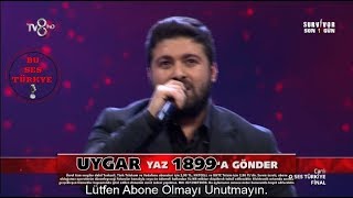 O Ses Türkiye - Uygar ERDOĞAN - Ayrılık Hasreti Kar Etti Cana - BÜYÜK FİNAL