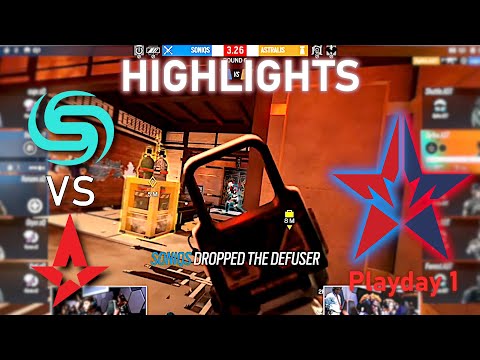 DESTROYED! New Astralis vs Soniqs - HIGHLIGHTS - Playday 1 - NAL 2022 Stage 1 - R6 Esport