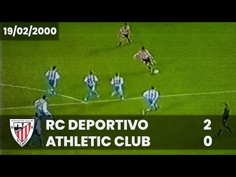 ⚽️ [Liga 99/00] J25 I RC Deportivo 2 - Athletic Club 0 I LABURPENA