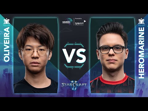 Oliveira vs HeroMarine // Gamers Without Borders 2023 – StarCraft II – Day 2