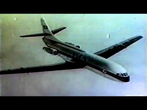 Comercial da VARIG Boeing 707 e Sud Aviation Caravelle