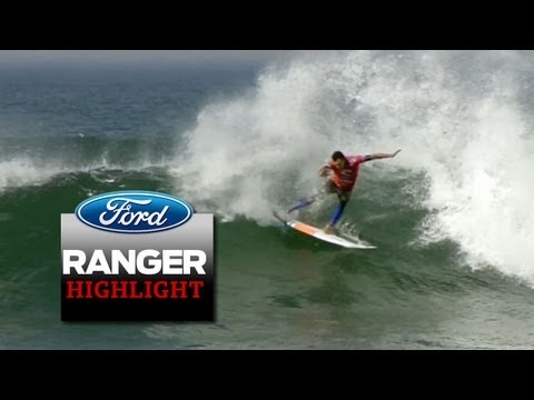 2012 Rip Curl Pro Men's Quarter Finals - Heat 4 highlights presented by Ford Ranger