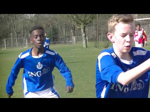 Isaiah Ahmed Soest So JO12-1 - UVV JO12-1 1ste helft (1-4)  25-3-2017