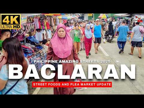 [4K] Baclaran Street Food & Flea Market Update | August 2025 Walk Tour