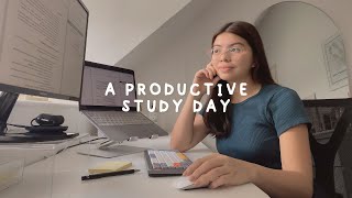 a productive study day 🌱 notion tour, study tricks, sad quarantine reflections