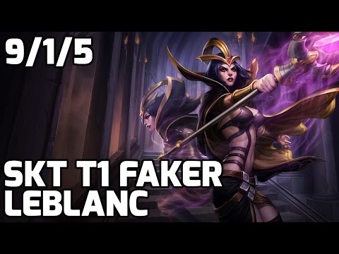 SKT T1 Faker buffed Leblanc vs Yasuo [Patch 5.16]