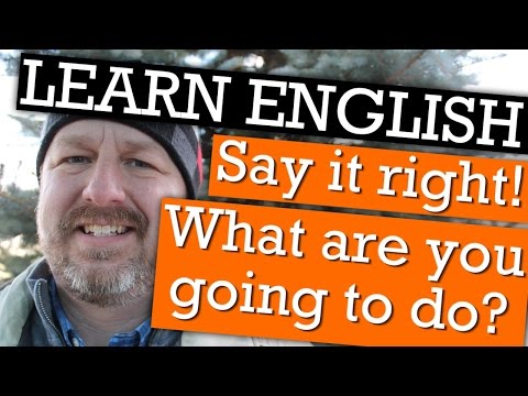 跟著加拿大人 Bob 學英文系列：學會像 native speaker 一樣對話！ (How to Learn English: "What are you going to do?" Using the Spoken English Question)