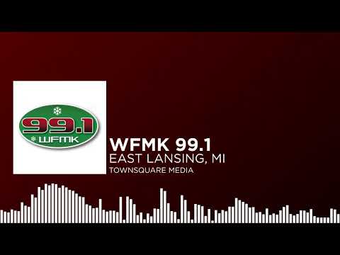 WFMK East Lansing, MI "99.1 WFMK" Legal ID [Christmas Music](12/12/24)