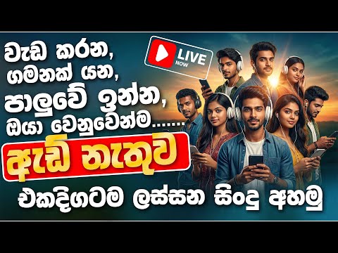 🔴 LIVE  -  Sinhala Songs (සිංහල සිංදු ) Live 24/7 | Sinhala Sindu | Best New Sinhala Song Collection
