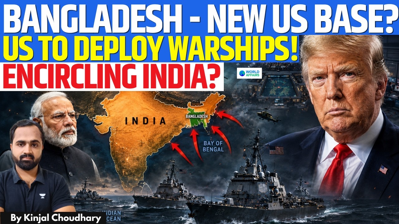 US-Bangladesh Defense Deal - INDIA-CHINA On Alert As US WARSHIPS & JETS Enter Bay Of Bengal | Kinjal