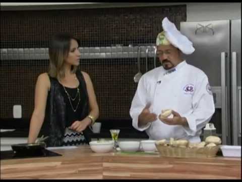 Chefe Lino - Cogumelos Recheados