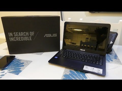ASUS EeeBook E402NA 14 inch Unboxing