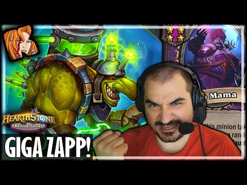 I LOVE MY GIGA-ZAPP! - Hearthstone Battlegrounds