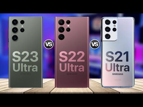 Samsung Galaxy S23 Ultra VS Galaxy S22 Ultra VS Galaxy S21 Ultra