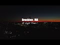 Brockton, Massachusetts, at night time(pandan la nwi) #DJI Mini2