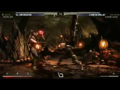 Next Level Battle Circuit 126 - MKX - YOMI Forever King (Kung Jin) vs A-Team TSC Yipes (Cassie Cage)
