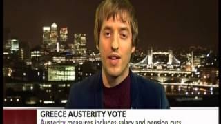 Greece austerity vote (BBC News)