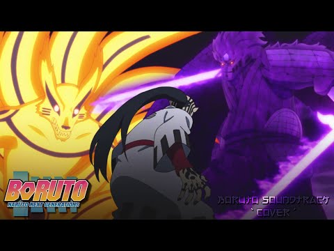BORUTO OST (COVER) - KURAMA AND SUSANOO VS JIGEN (Naruto and Sasuke vs Jigen) Ep.204