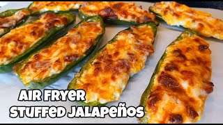 Air Fryer Stuffed Jalapeno | Stuffed Jalapenos with Cream Cheese