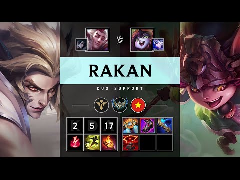 Rakan Support vs Lulu - VN Challenger Patch 25.12