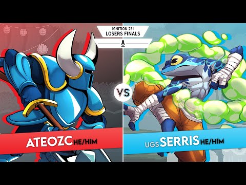 Ignition 251 - Losers Finals - Ateozc (Shovel Knight/Absa) Vs UGS | Serris (Ranno)