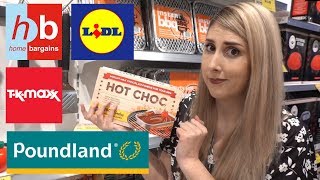 HOME BARGAINS TK MAXX POUNDLAND AND LIDL JULY 2019