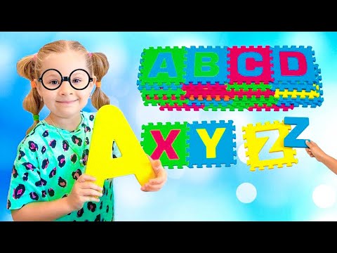 ABC Song + More Nursery Rhymes & Kids Songs - Diana Roma Show