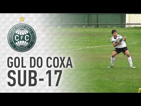 Gol do Coxa - Coritiba 1 x 1 Paraná Clube (Sub-17)