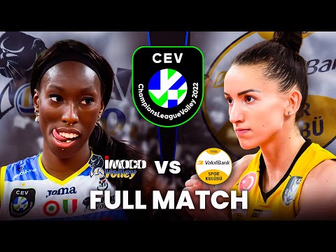 Imoco CONEGLIANO vs VakifBank ISTANBUL | FULL MATCH | @CEVolleyball Champions League Volley 2022